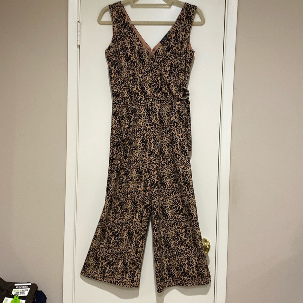🐆 Wide Leg Jumpsuit